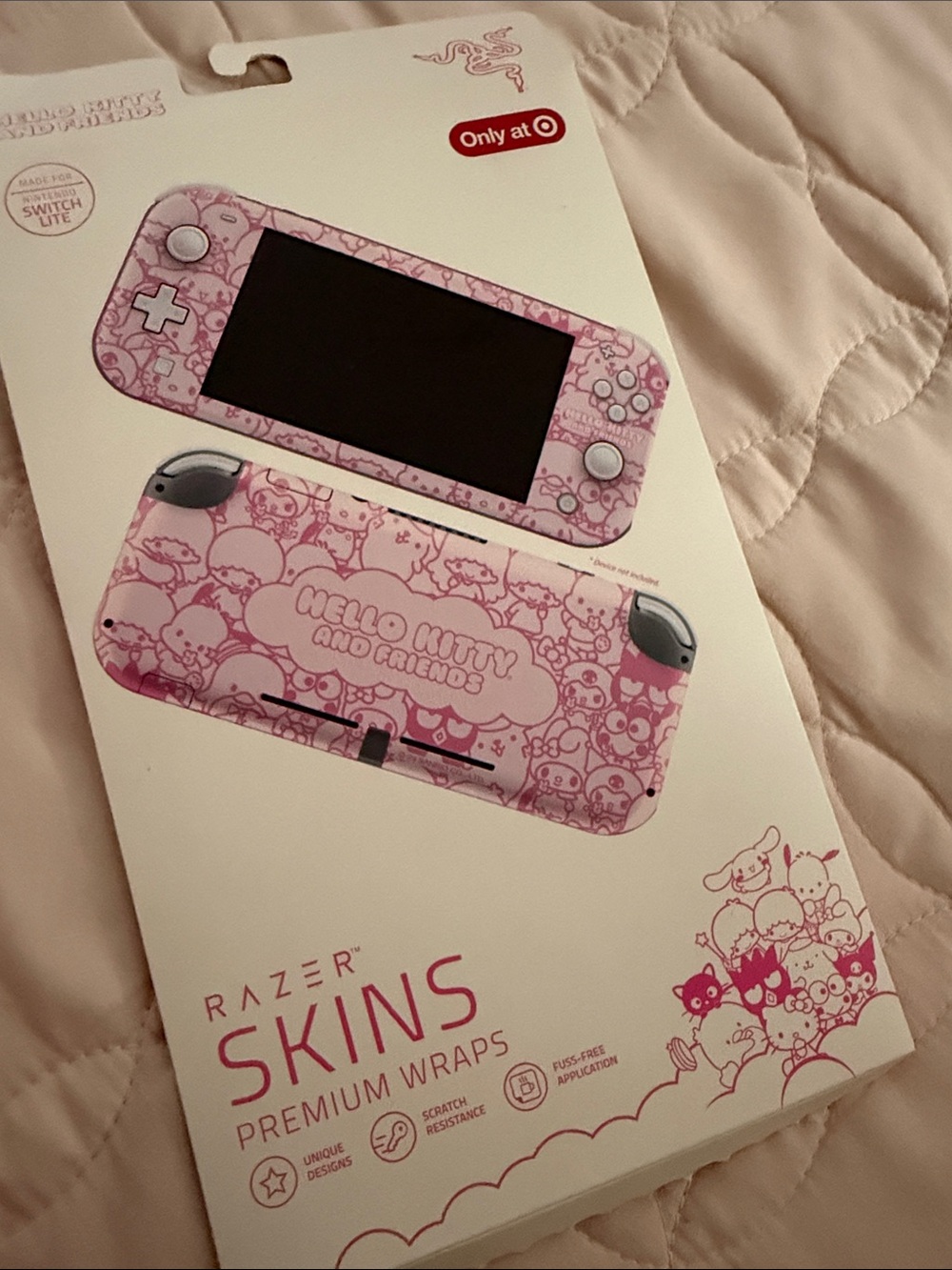 Razer Pink Hello Kitty & Friends Premium Console Skin Wrap